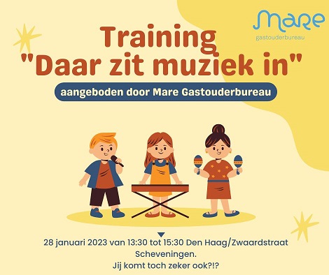 Gratis training "Daar zit muziek in"